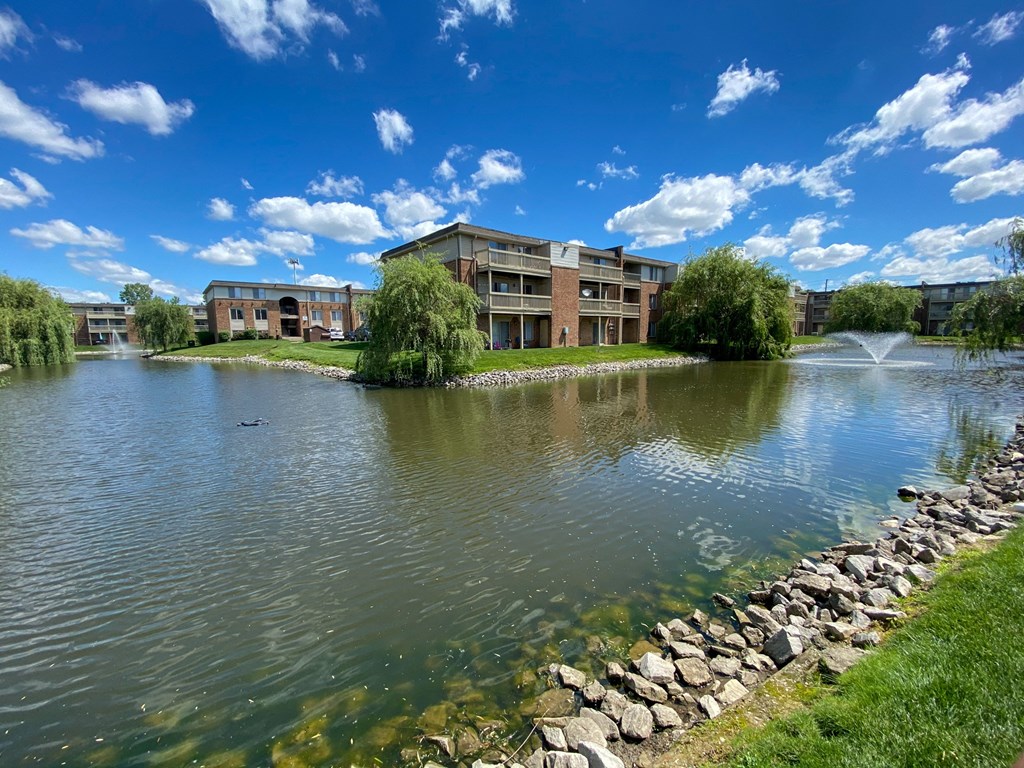 Spectacular landscaping at Lawrence Landing, Indianapolis, 46226