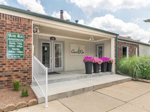 Entrance at Quail Run, Columbus, 47201