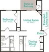 1 Bedroom 1 Bath