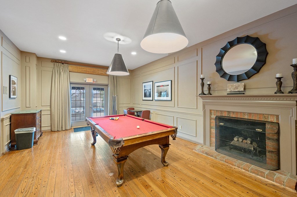 Billiards Table at Indian Creek Apartments*, Cincinnati, Ohio