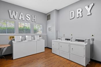Washer and dryer room at the callaway house austin  at Indian Lookout, West Carrollton, 45449
