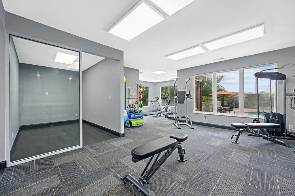 State Of The Art Fitness Center at Ivy Hills Living Spaces, Cincinnati