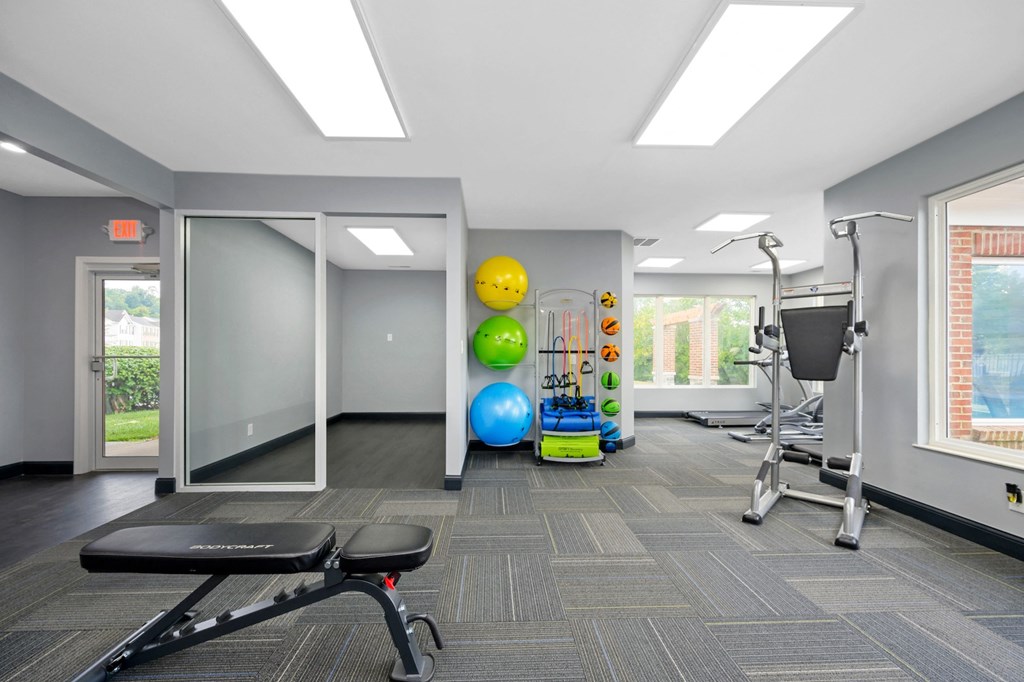 Fitness Center at Ivy Hills Living Spaces, Cincinnati, Ohio