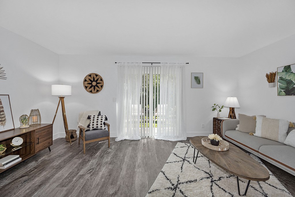 Living Area with Luxury Vinyl Plank Floor at Ivy Hills Living Spaces, Cincinnati, 45244