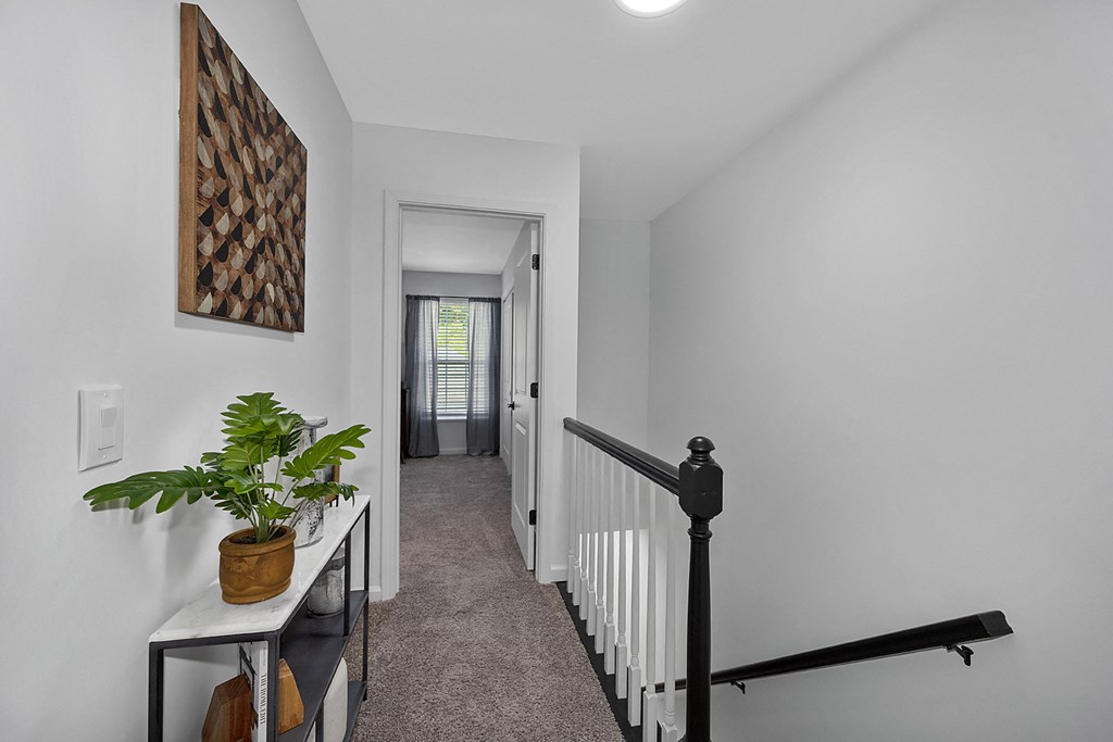 Staircase at Ivy Hills Living Spaces, Cincinnati, OH