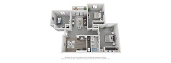 a floor plan of a house