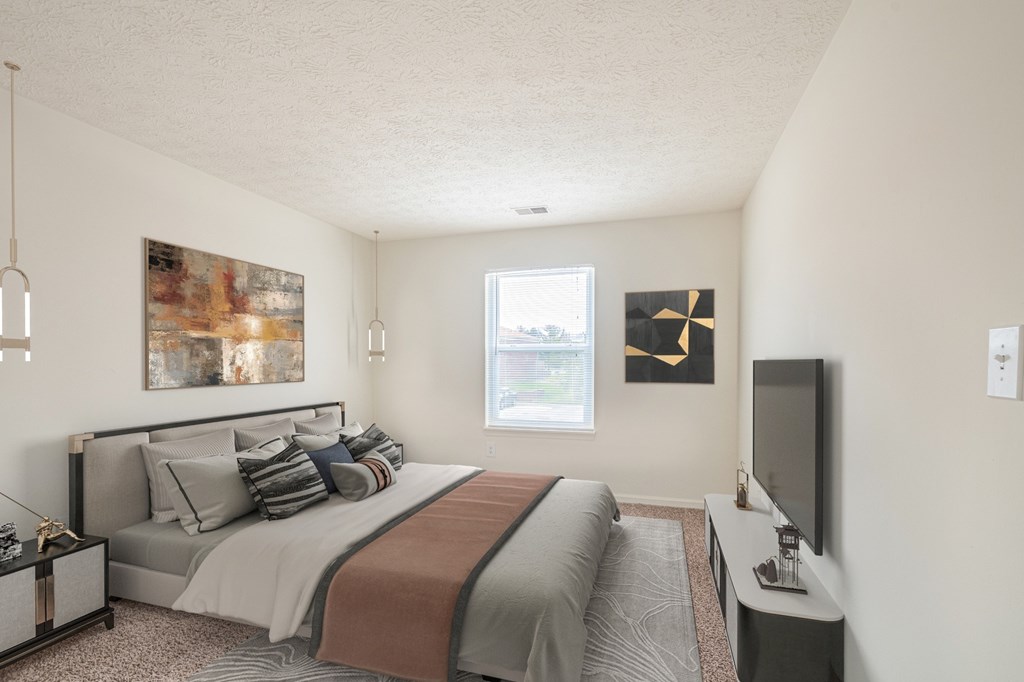 Gorgeous Bedroom at Meridian Court South, Indianapolis, 46217