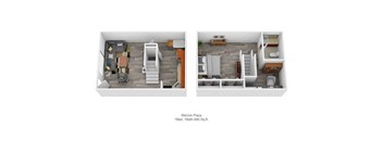 Merrick Place 1Bed 1Bath 690 Sq ft at Merrick Place, Lexington