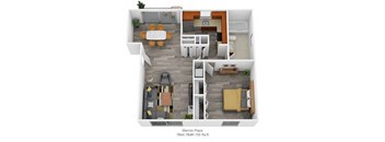 Merrick Place 1Bed 1Bath 700 Sq ft at Merrick Place, Kentucky