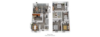 Merrick Place 3Bed 25Bath 1334 Sq ft at Merrick Place, Lexington, Kentucky