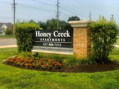 New Entry Sign at Honey Creek, Greenwood, Indiana
