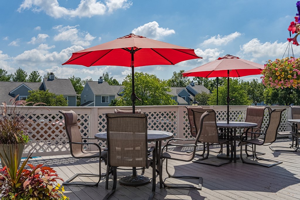 Poolside Chairs at Normandy Club, Ohio