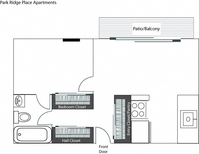 Park Ridge Place - One Bedroom