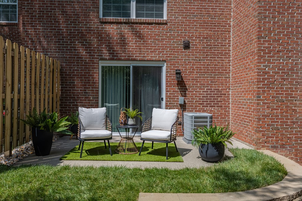 Patio at Ivy Hills Living Spaces, Ohio, 45244