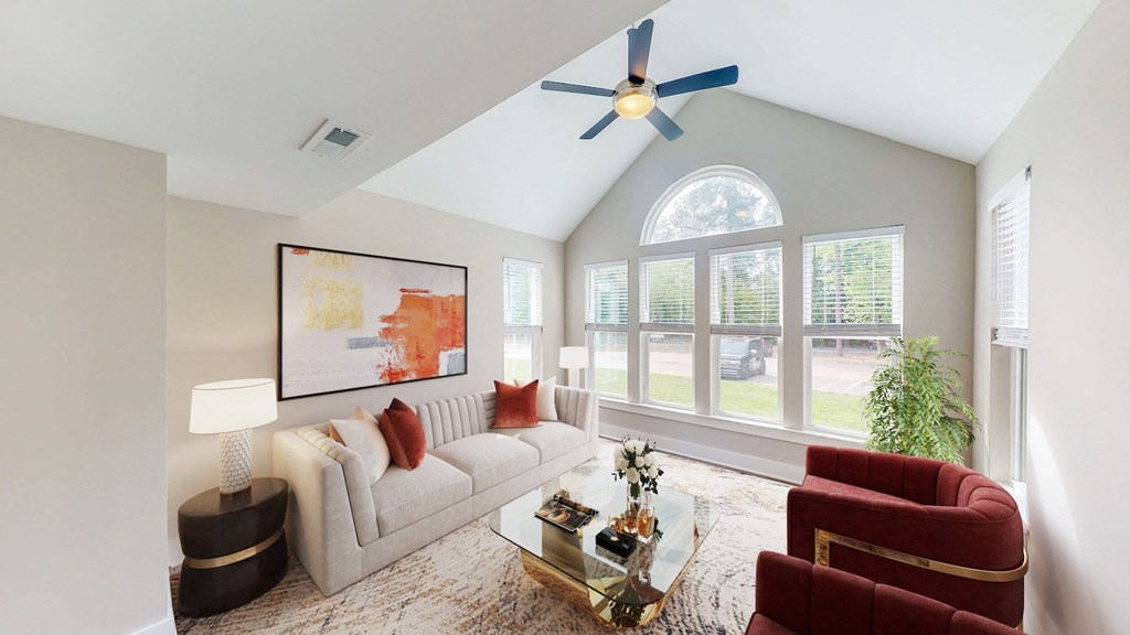 Living Area at Regency Place, North Carolina, 27606