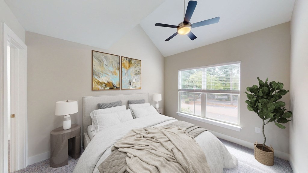 Spacious Bedroom With Comfortable Bed at Regency Place, North Carolina