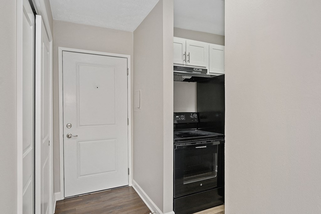 Kitchen And Hallway at Flats on the Row, Newport, 41071
