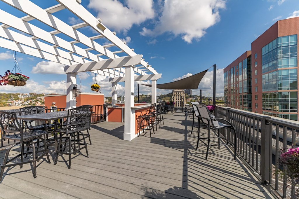 Rooftop Lounge at Renaissance at the Power Building, Cincinnati, Ohio