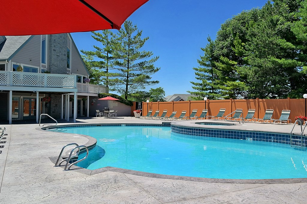 Pool at Normandy Club, Centerville, Ohio