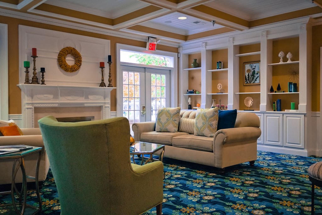 sofa at Bishops Gate, Cincinnati, OH