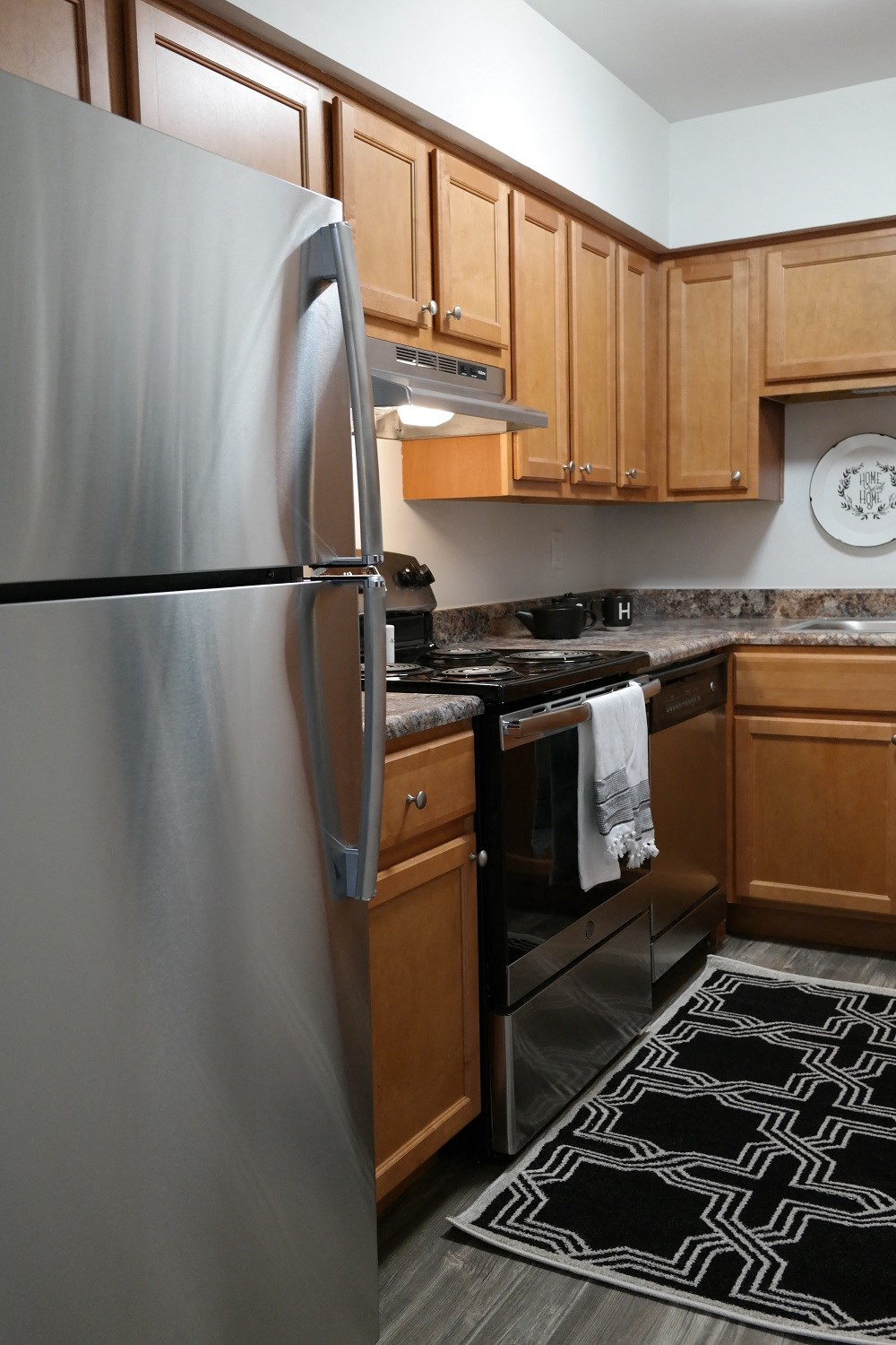 Kitchen at Bloomfield Apartments, Dayton, OH, 45426
