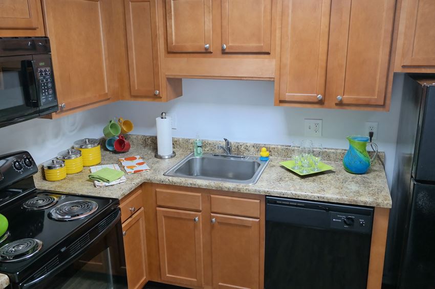 Fully Equipped Island Kitchen at Lawrence Landing, Indianapolis, Indiana - Photo Gallery 1