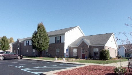 a building with a car parked in front of it at Parkview of Lebanon, Lebanon