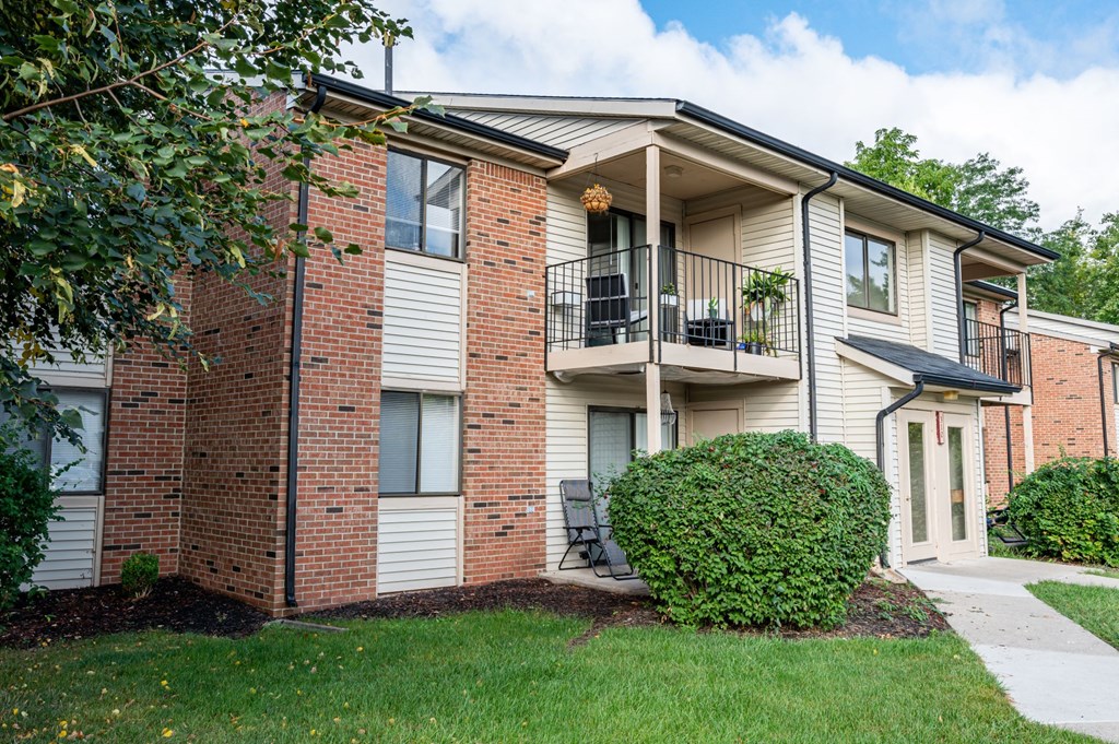 our apartments offer a spacious living area with a balcony