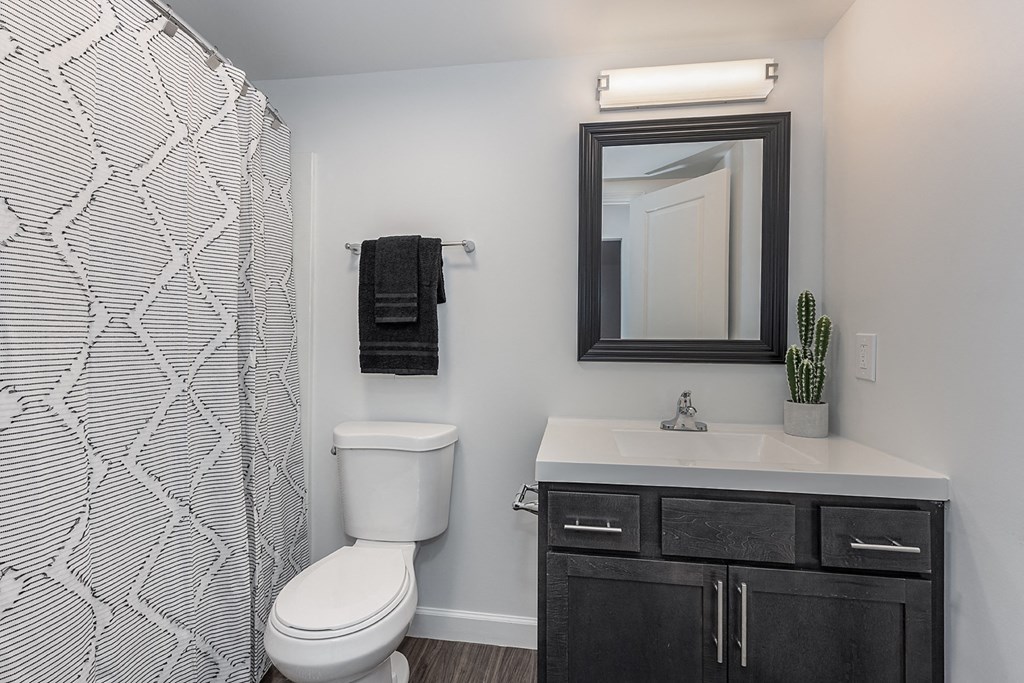 Bathroom with cabinets at SoDel, Ohio