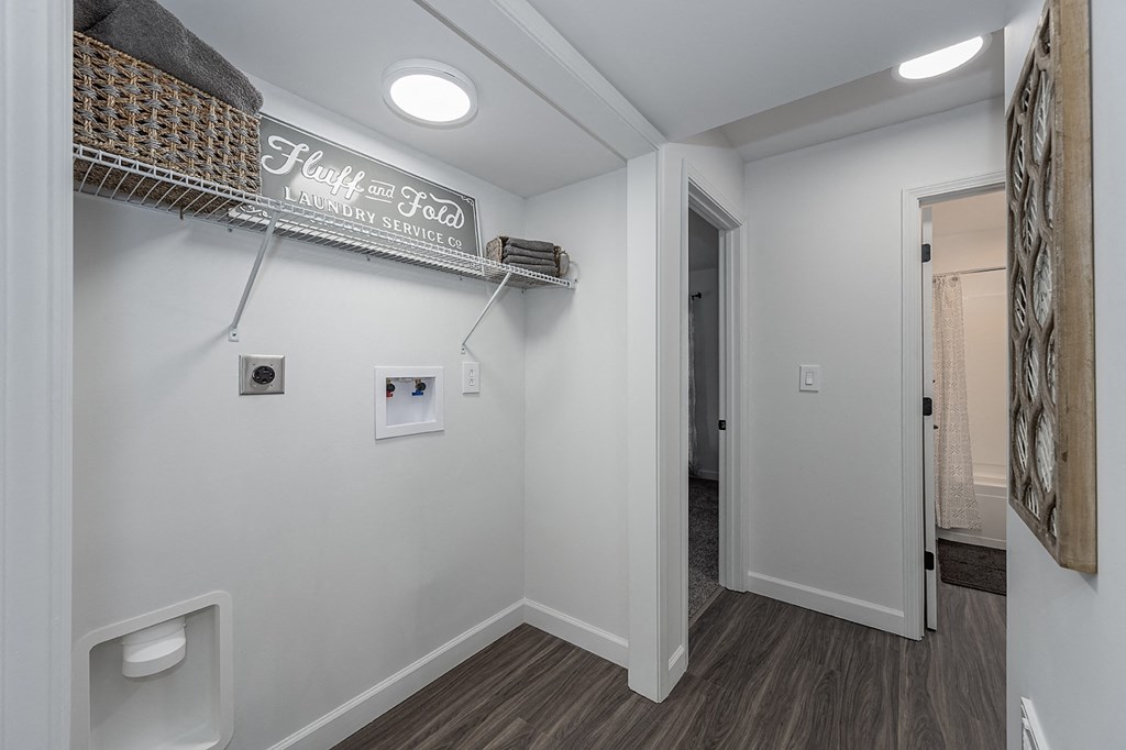 Closet area at SoDel, Kettering