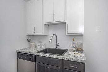 Stainless Steel Sink With Faucet In Kitchen at Tall Timber Apartments, Cincinnati, 45241