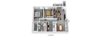 Aqua 2 Bedroom 1 Bath