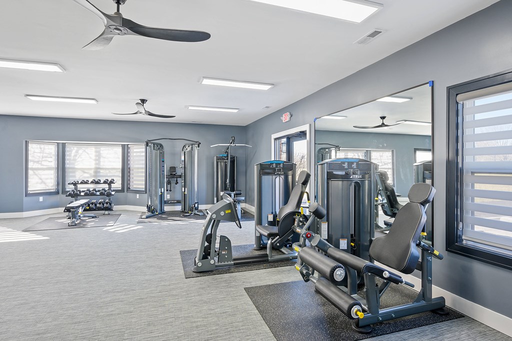 our state of the art gym is equipped with cardio machines and weights