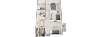 The Apollo I Floor Plan at The Apex, Ohio