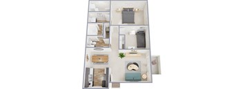 The Apollo II Floor Plan at The Apex, Ohio, 45239