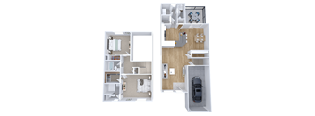 The Beech Floor Plan at Traditions at Slate Ridge, Reynoldsburg Ohio