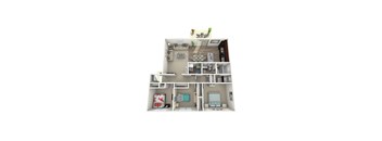 The Hayden Floor Plan at The Parkton, Ohio