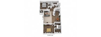 The Independence Floor Plan at Roebling Row, Covington, 41011-1720