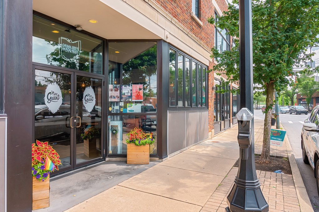 Street side at The Ridge Apartments, Cincinnati, OH