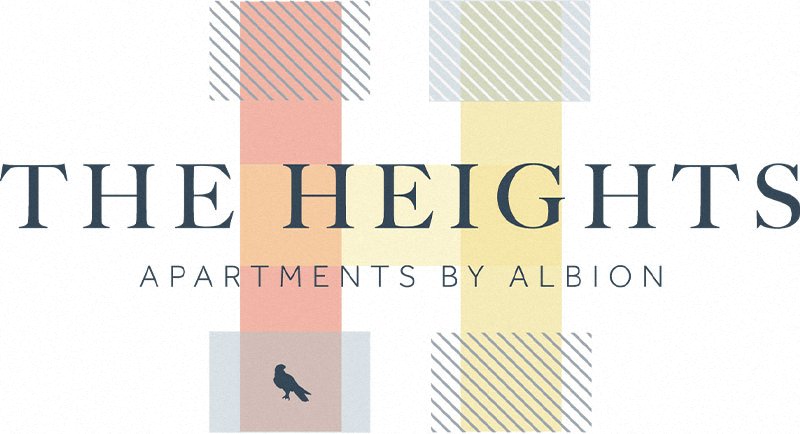 Logo color at The Heights Apartments, Ohio