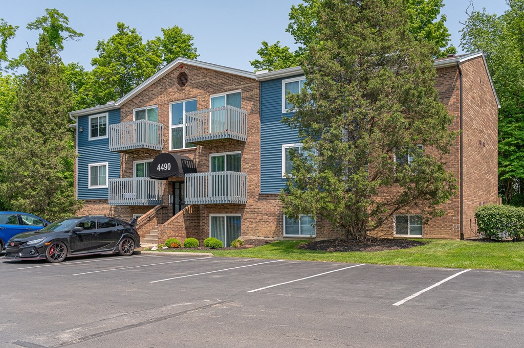 our apartments offer a parking lot for your car