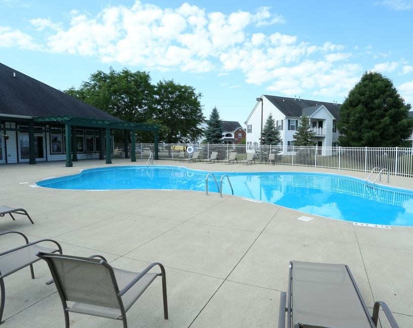 Pool With Sundecks at The Cove, Columbus, OH