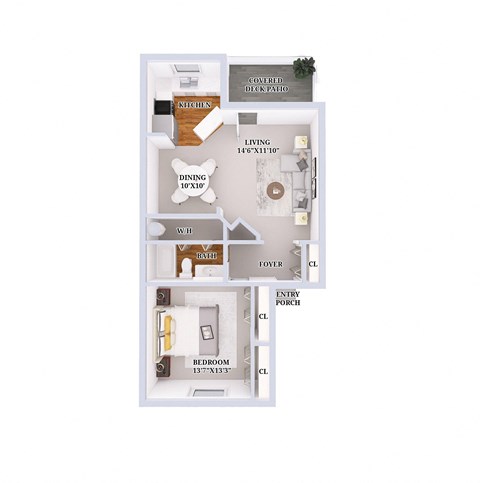 Granada Floor Plan at Enclave, Beavercreek, OH, 45431