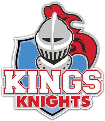 a logo for kings knights football team