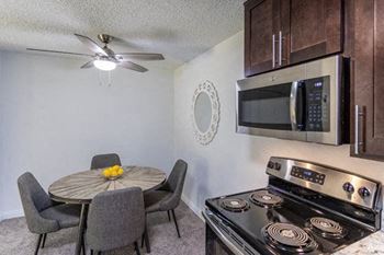 microwave at Tall Timber Apartments, Ohio