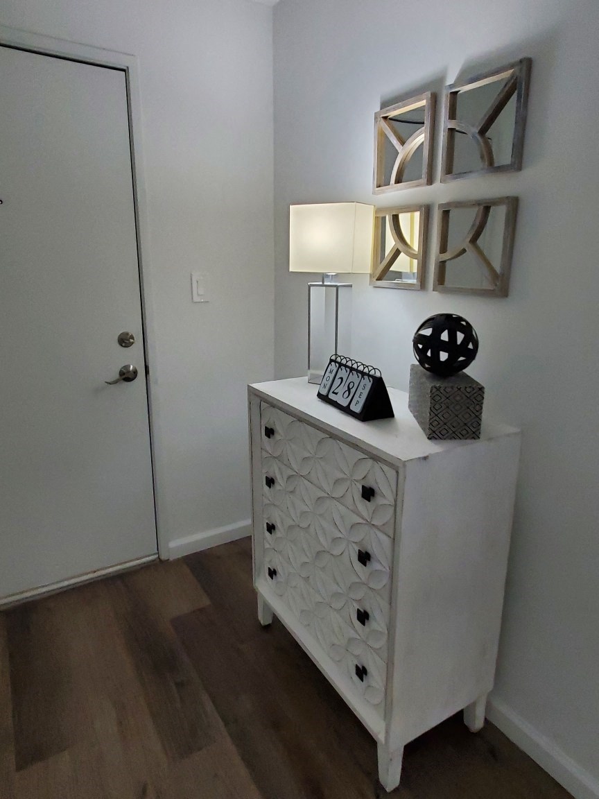 Inviting Apartment Entry at Fox Run, Dayton, OH