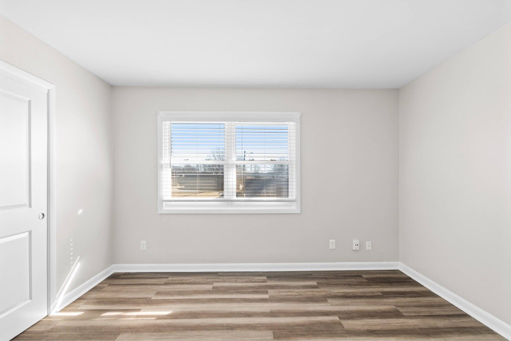 A room with a window and a door at Fountain Parc Apartments, Indianapolis, IN