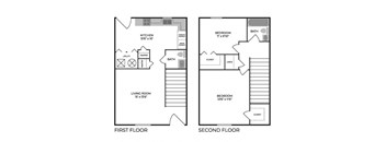 a floor plan of a house