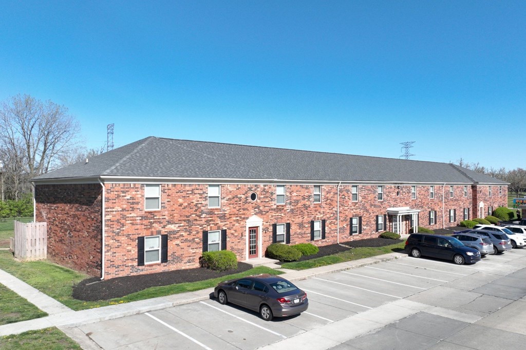 A parking lot at Spinnaker Court, Indianapolis, IN 46214