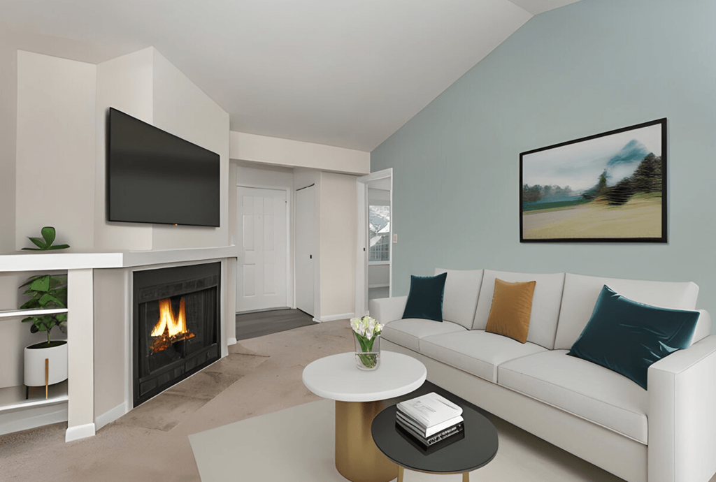 Fireplace Living at Normandy Club, Centerville, OH